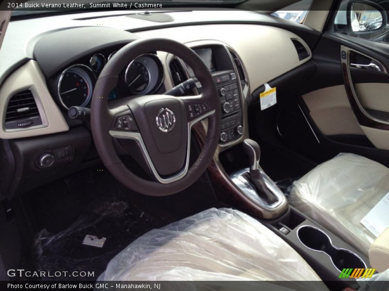 Summit White / Cashmere 2014 Buick Verano Leather