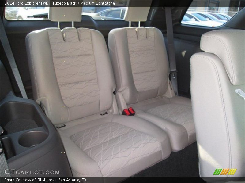Tuxedo Black / Medium Light Stone 2014 Ford Explorer FWD