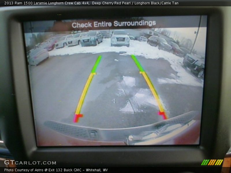 Deep Cherry Red Pearl / Longhorn Black/Cattle Tan 2013 Ram 1500 Laramie Longhorn Crew Cab 4x4