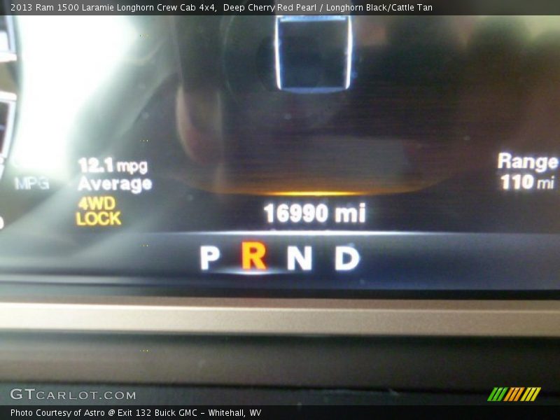 Deep Cherry Red Pearl / Longhorn Black/Cattle Tan 2013 Ram 1500 Laramie Longhorn Crew Cab 4x4