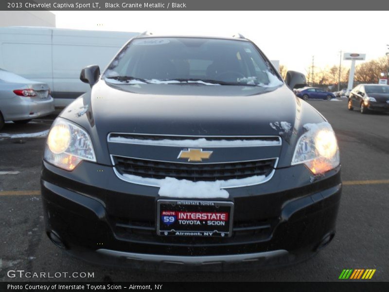 Black Granite Metallic / Black 2013 Chevrolet Captiva Sport LT
