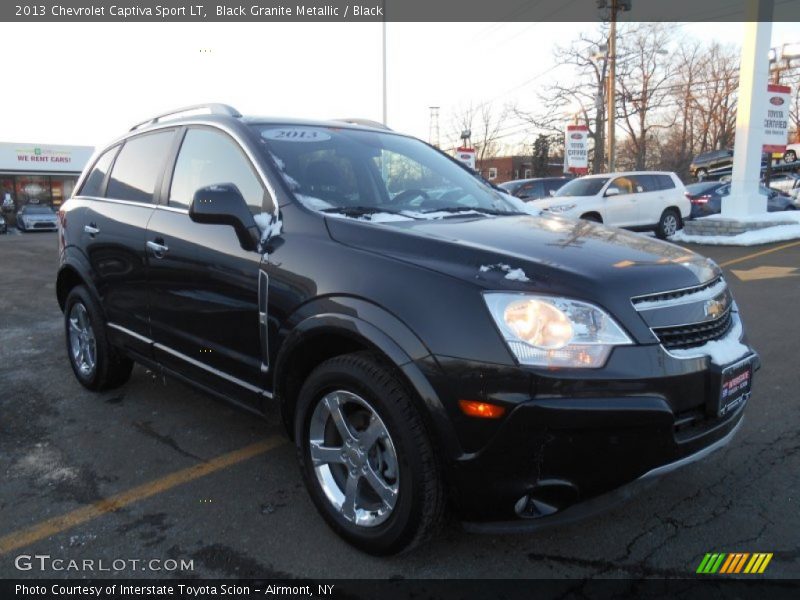 Black Granite Metallic / Black 2013 Chevrolet Captiva Sport LT