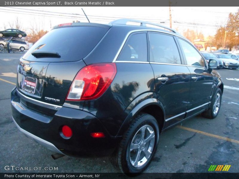 Black Granite Metallic / Black 2013 Chevrolet Captiva Sport LT