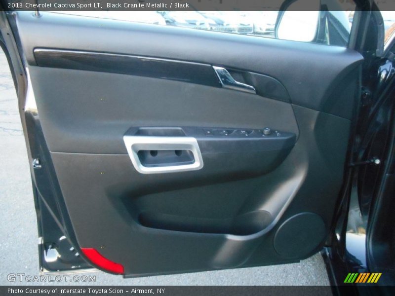 Black Granite Metallic / Black 2013 Chevrolet Captiva Sport LT