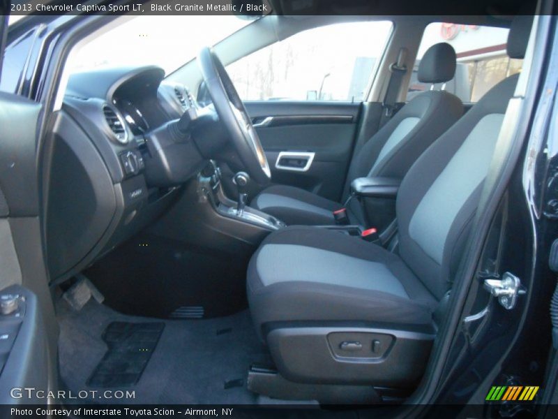 Black Granite Metallic / Black 2013 Chevrolet Captiva Sport LT