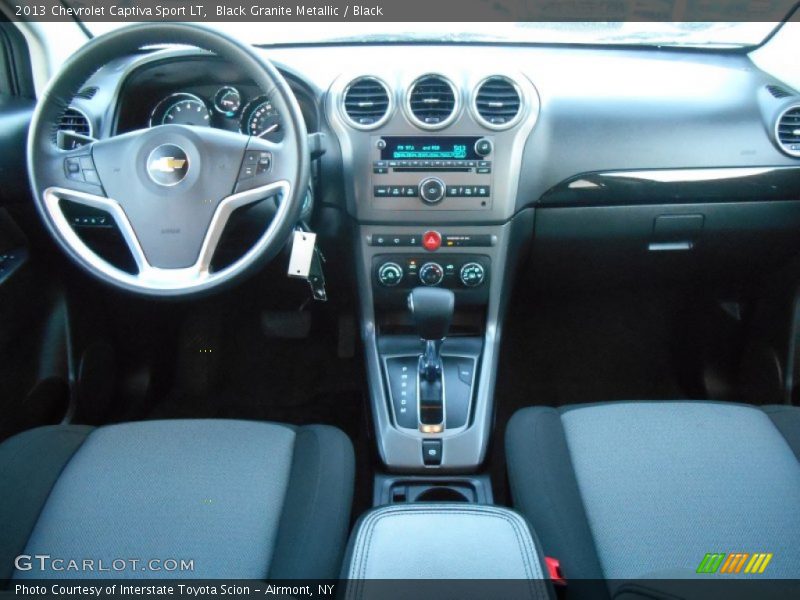 Black Granite Metallic / Black 2013 Chevrolet Captiva Sport LT