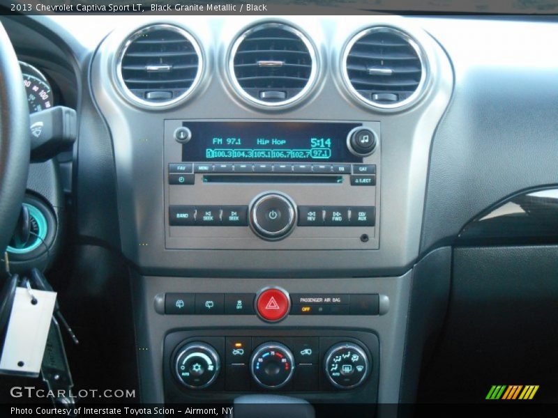 Black Granite Metallic / Black 2013 Chevrolet Captiva Sport LT