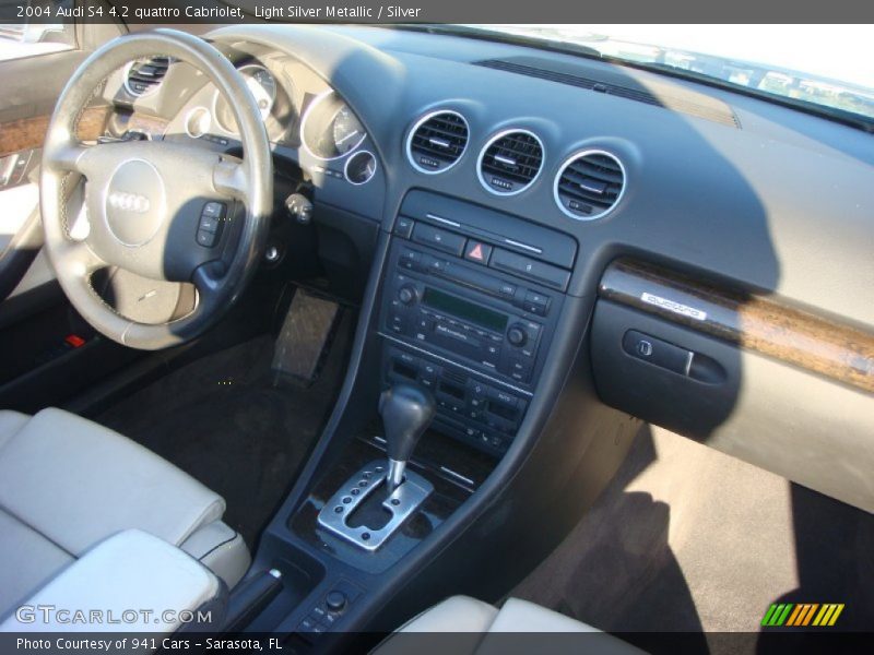 Light Silver Metallic / Silver 2004 Audi S4 4.2 quattro Cabriolet