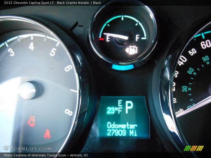 Black Granite Metallic / Black 2013 Chevrolet Captiva Sport LT