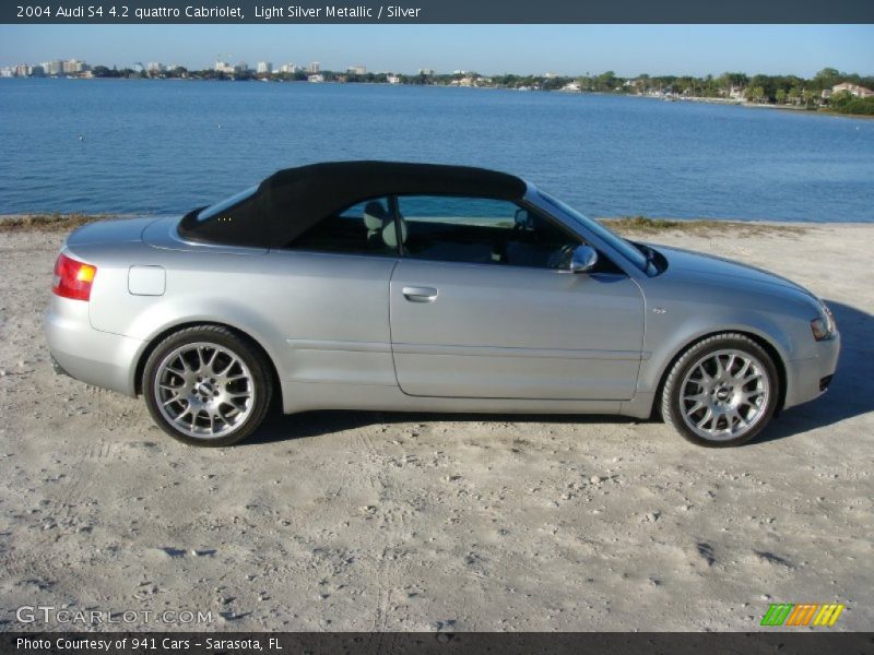 Light Silver Metallic / Silver 2004 Audi S4 4.2 quattro Cabriolet