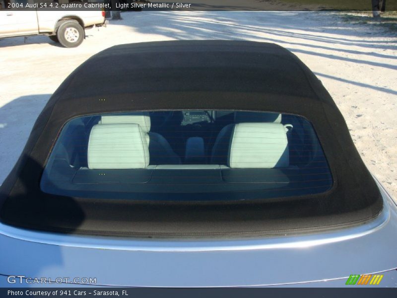 Light Silver Metallic / Silver 2004 Audi S4 4.2 quattro Cabriolet