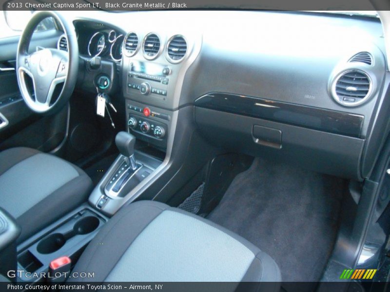 Black Granite Metallic / Black 2013 Chevrolet Captiva Sport LT