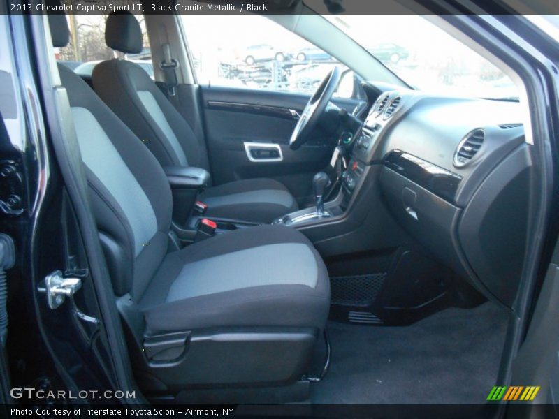 Black Granite Metallic / Black 2013 Chevrolet Captiva Sport LT