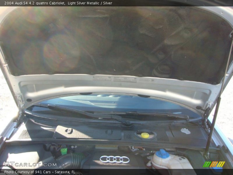 Light Silver Metallic / Silver 2004 Audi S4 4.2 quattro Cabriolet