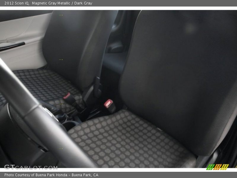Magnetic Gray Metallic / Dark Gray 2012 Scion iQ
