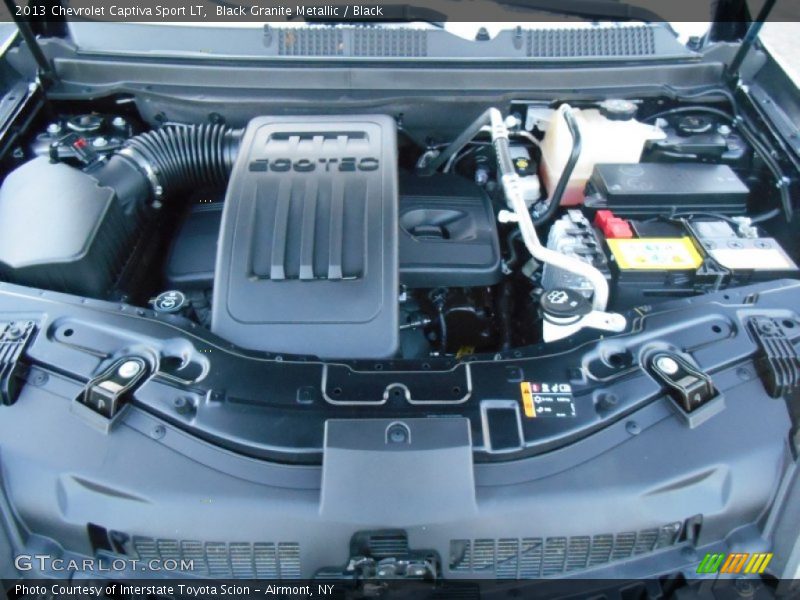 Black Granite Metallic / Black 2013 Chevrolet Captiva Sport LT