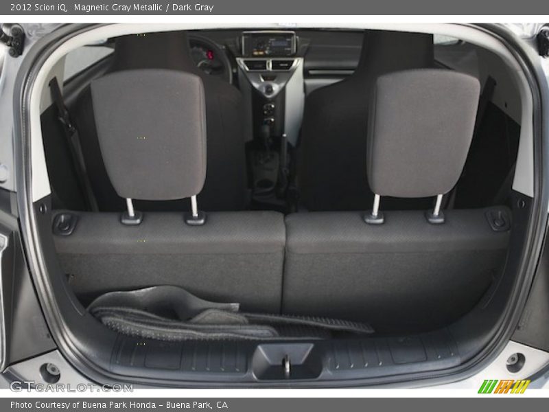 Magnetic Gray Metallic / Dark Gray 2012 Scion iQ