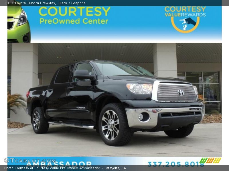 Black / Graphite 2013 Toyota Tundra CrewMax