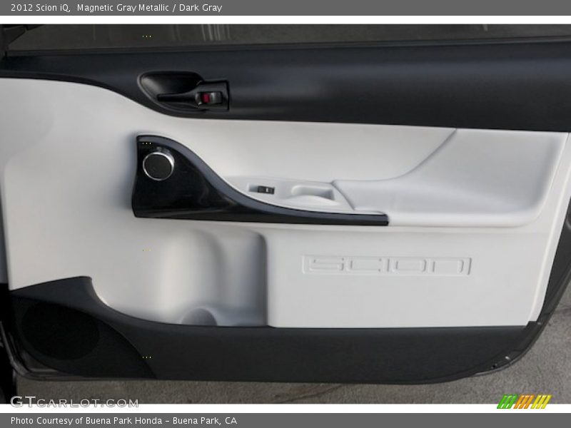 Magnetic Gray Metallic / Dark Gray 2012 Scion iQ