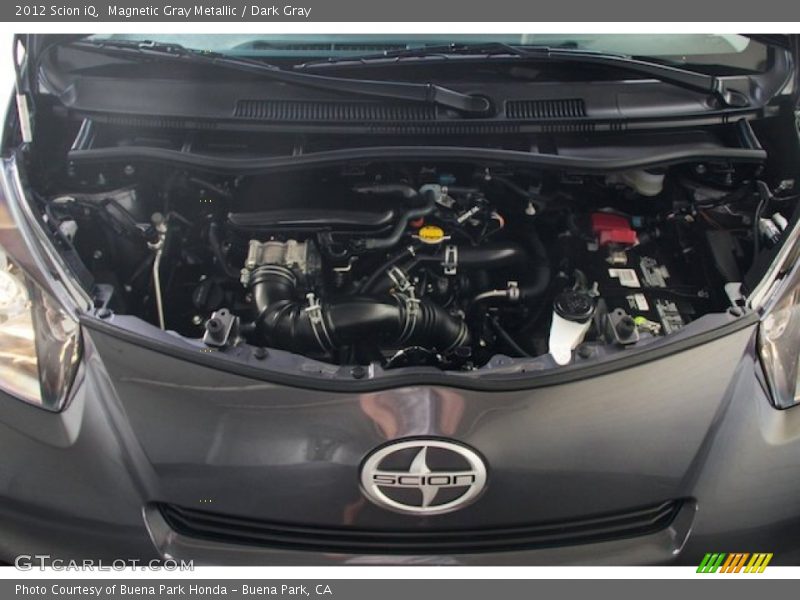 Magnetic Gray Metallic / Dark Gray 2012 Scion iQ