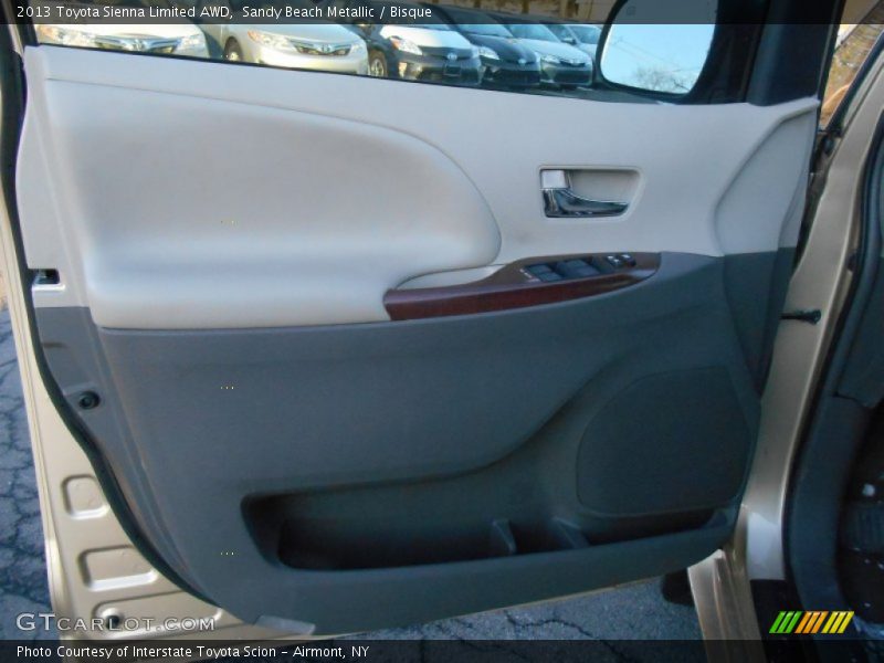 Sandy Beach Metallic / Bisque 2013 Toyota Sienna Limited AWD