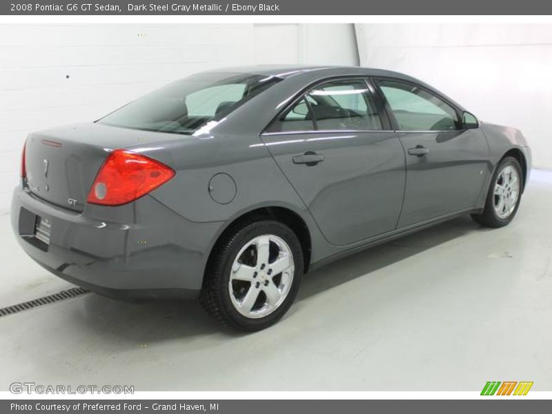 Dark Steel Gray Metallic / Ebony Black 2008 Pontiac G6 GT Sedan