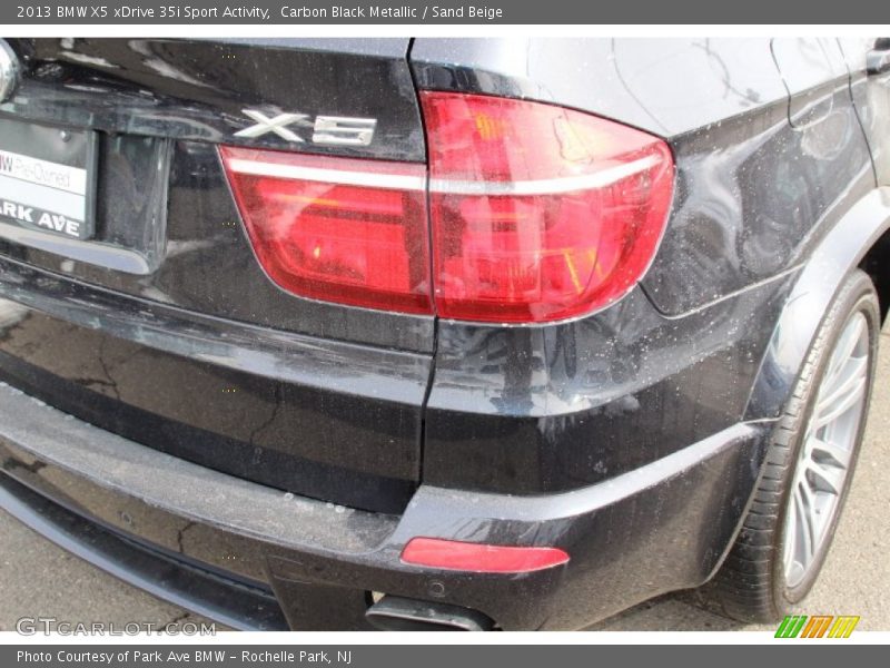 Carbon Black Metallic / Sand Beige 2013 BMW X5 xDrive 35i Sport Activity