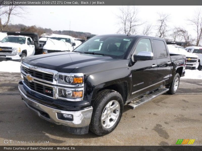 Black / Jet Black 2014 Chevrolet Silverado 1500 LTZ Z71 Crew Cab