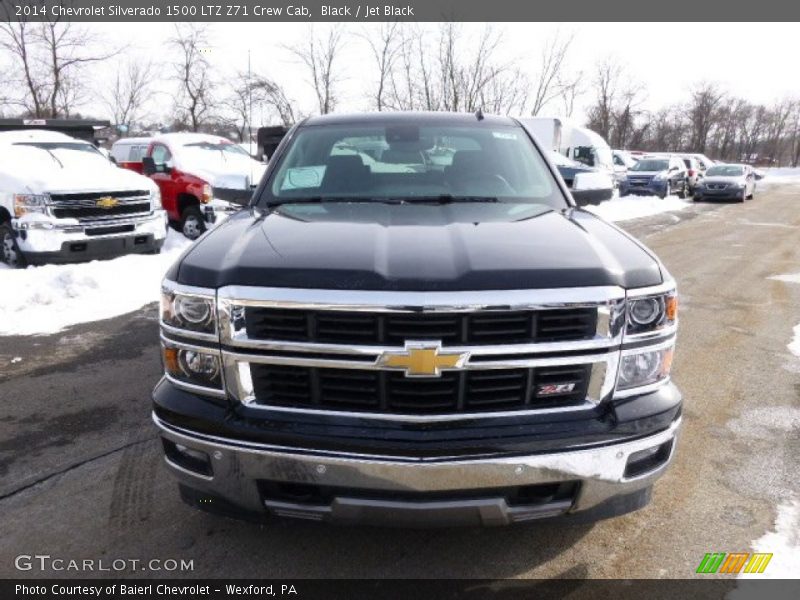 Black / Jet Black 2014 Chevrolet Silverado 1500 LTZ Z71 Crew Cab