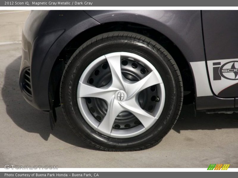 Magnetic Gray Metallic / Dark Gray 2012 Scion iQ