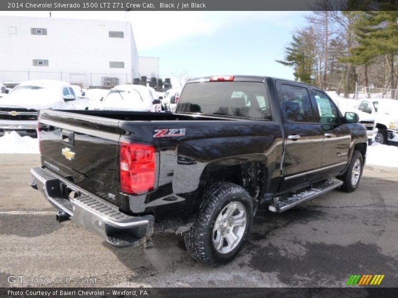 Black / Jet Black 2014 Chevrolet Silverado 1500 LTZ Z71 Crew Cab