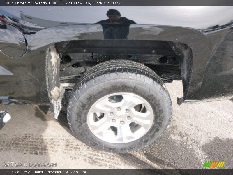 Black / Jet Black 2014 Chevrolet Silverado 1500 LTZ Z71 Crew Cab