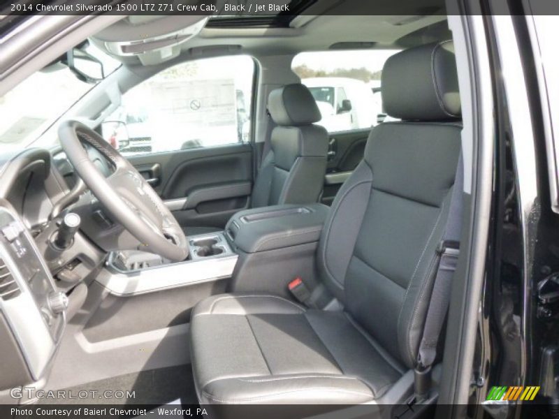 Black / Jet Black 2014 Chevrolet Silverado 1500 LTZ Z71 Crew Cab