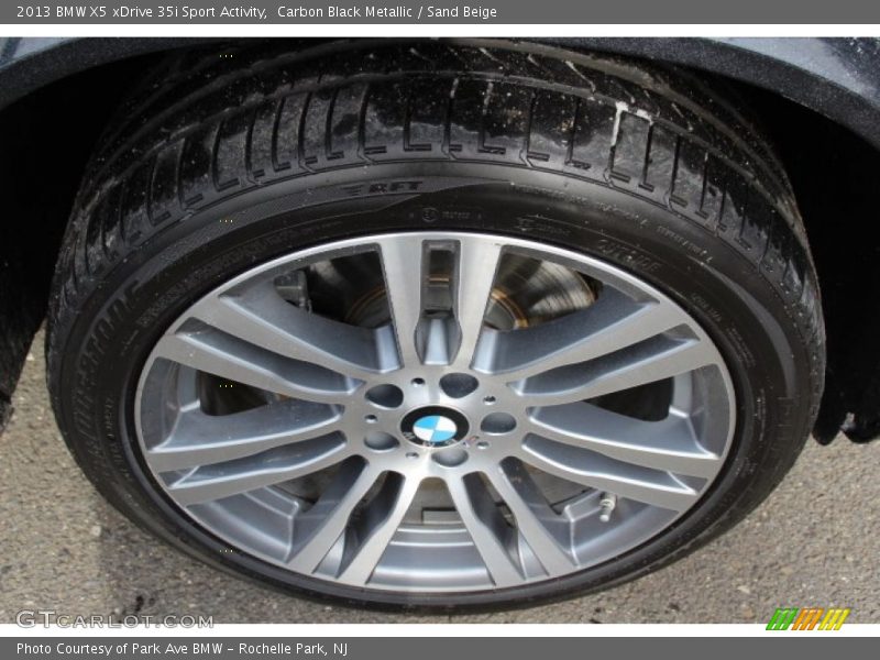 Carbon Black Metallic / Sand Beige 2013 BMW X5 xDrive 35i Sport Activity