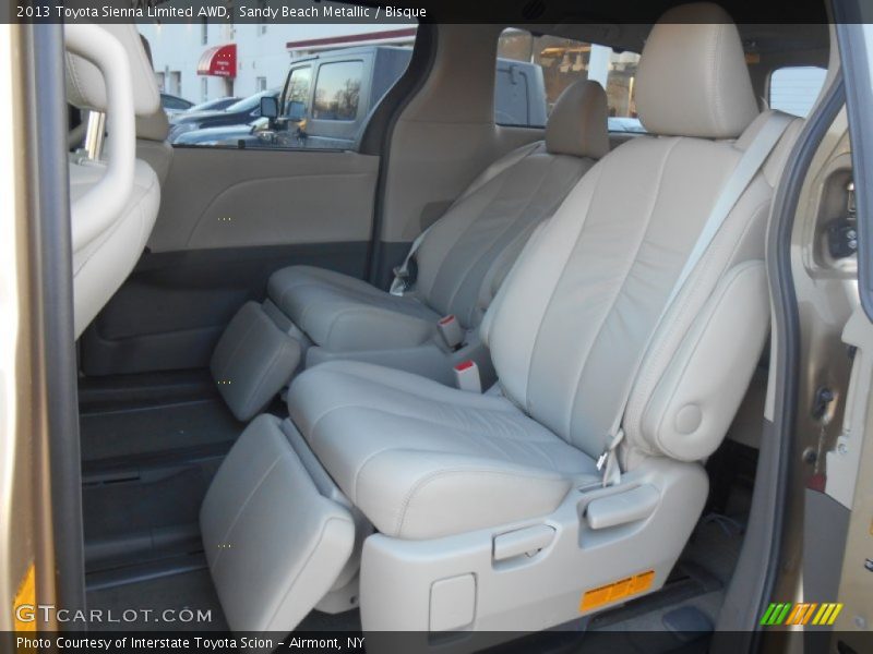 Sandy Beach Metallic / Bisque 2013 Toyota Sienna Limited AWD