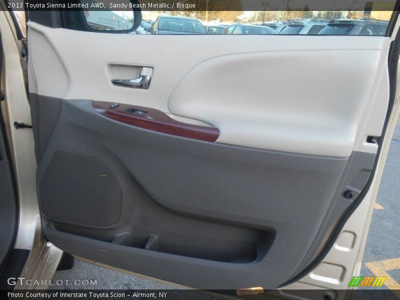 Sandy Beach Metallic / Bisque 2013 Toyota Sienna Limited AWD