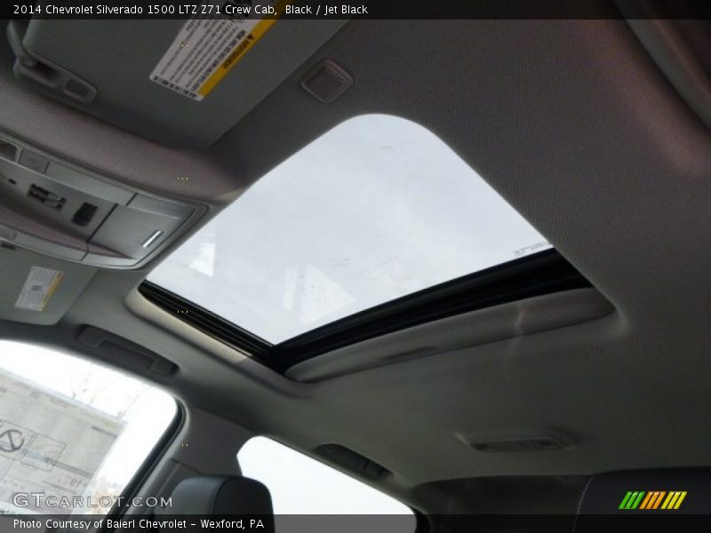 Black / Jet Black 2014 Chevrolet Silverado 1500 LTZ Z71 Crew Cab