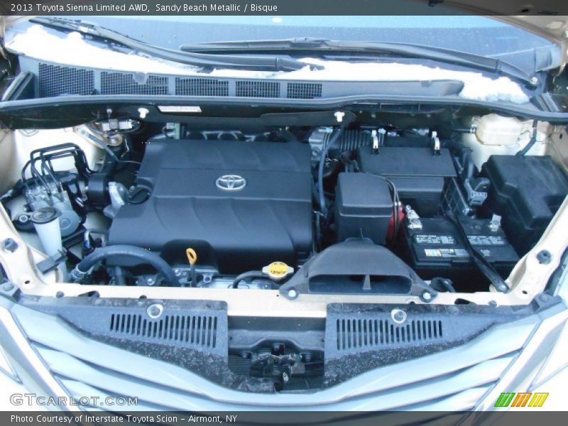 Sandy Beach Metallic / Bisque 2013 Toyota Sienna Limited AWD