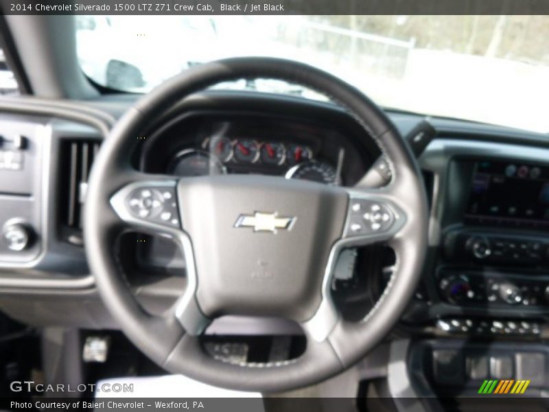 Black / Jet Black 2014 Chevrolet Silverado 1500 LTZ Z71 Crew Cab