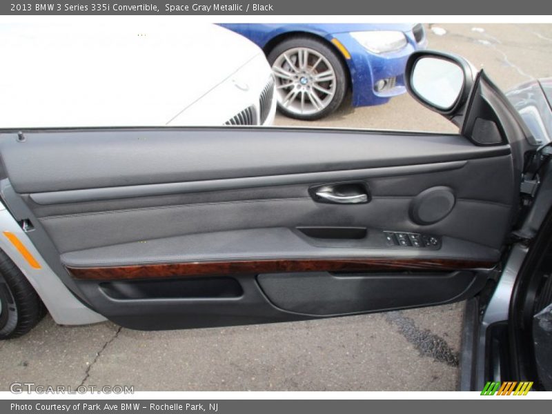 Space Gray Metallic / Black 2013 BMW 3 Series 335i Convertible