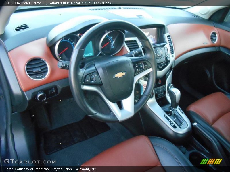 Jet Black/Brick Interior - 2013 Cruze LT 