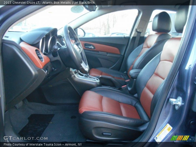 Front Seat of 2013 Cruze LT