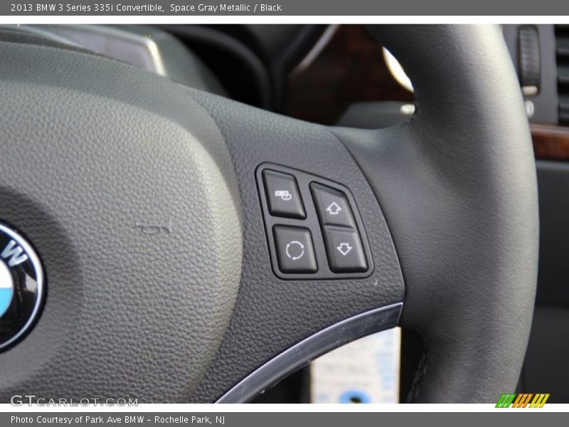 Space Gray Metallic / Black 2013 BMW 3 Series 335i Convertible