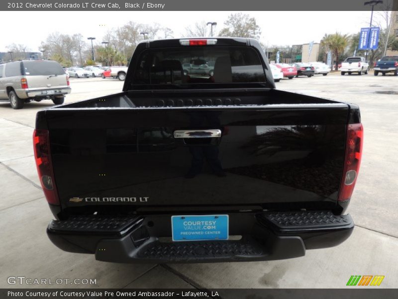 Black / Ebony 2012 Chevrolet Colorado LT Crew Cab