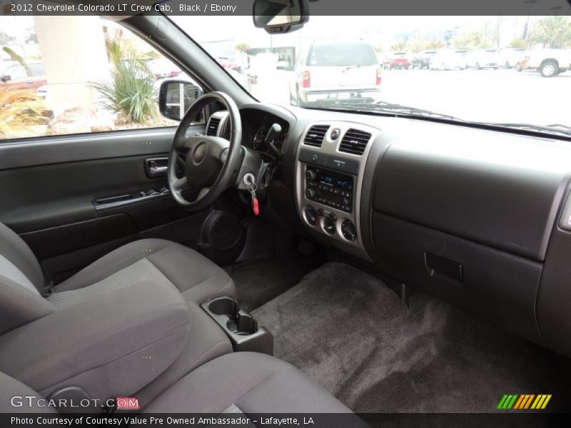 Black / Ebony 2012 Chevrolet Colorado LT Crew Cab