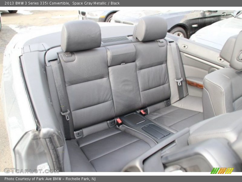 Space Gray Metallic / Black 2013 BMW 3 Series 335i Convertible