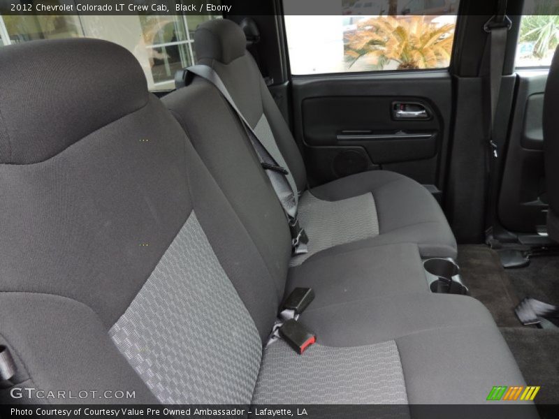 Black / Ebony 2012 Chevrolet Colorado LT Crew Cab
