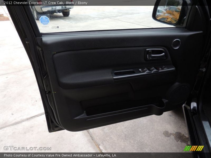 Black / Ebony 2012 Chevrolet Colorado LT Crew Cab