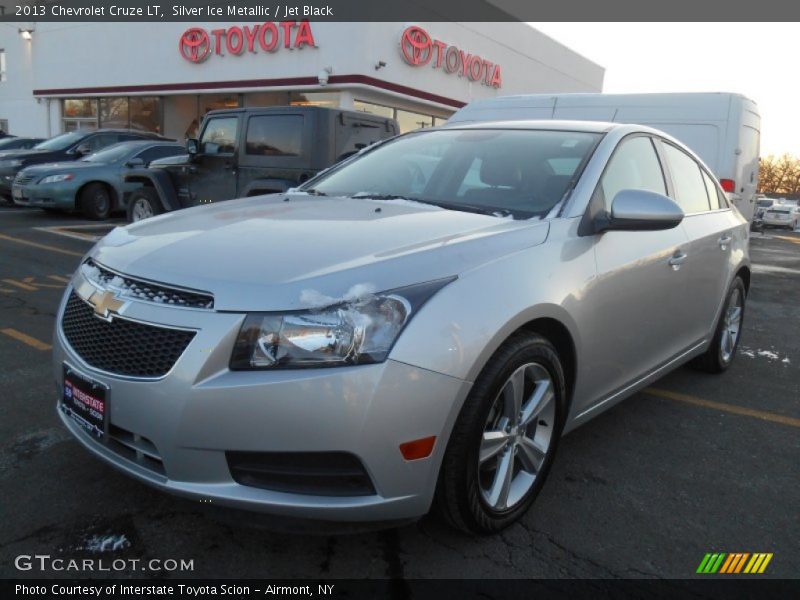 Silver Ice Metallic / Jet Black 2013 Chevrolet Cruze LT