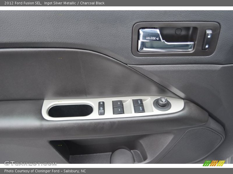Ingot Silver Metallic / Charcoal Black 2012 Ford Fusion SEL